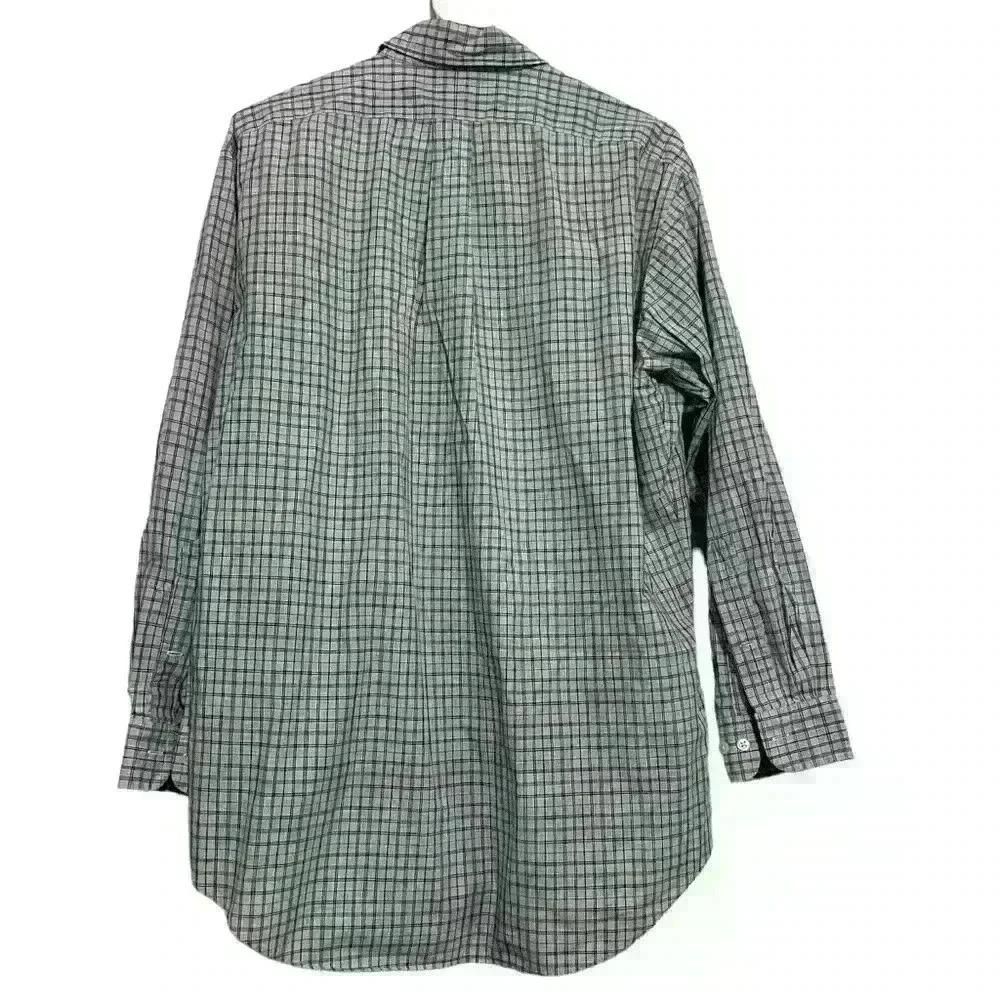 Ralph Lauren Yarmouth 100% cotton plaid dress shirt. Men’s size 15 1/2, 32/33 - Picture 2 of 7